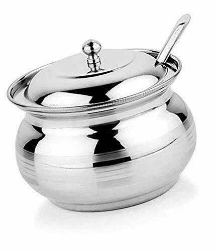 Stainless Steel Ghee Pot / Vessel - 250 ml