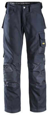 Snickers Canvas Handwerker Arbeitshose, EN 14404 Navy