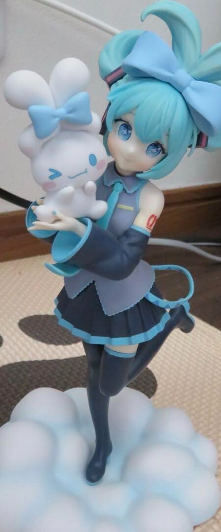 特撮 Hatsune Miku& cinnamon roll Sanrio Set Hatsune Miku X Cinnamoroll Plush Doll Mascot set sanrio