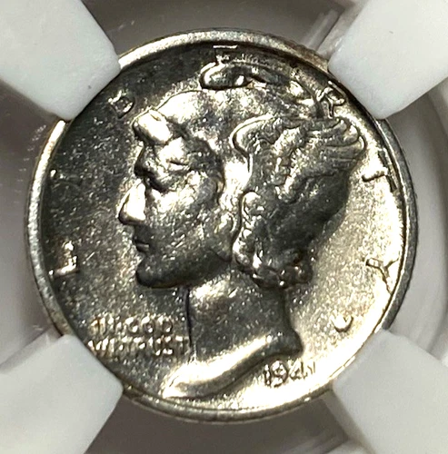 1941-S Mercury Dime Shine EF Detail 10C COMBINED SHIPPING