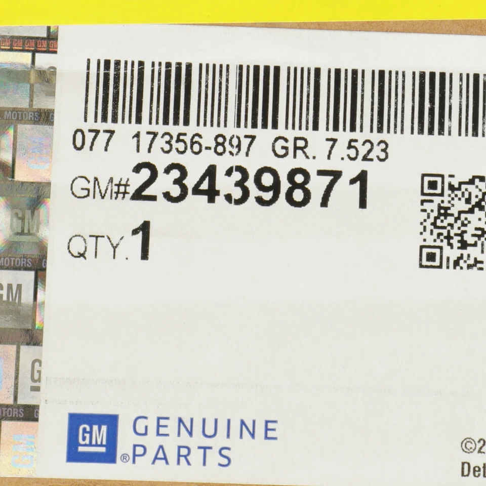Grillete 23439871 GMC Chevrolet Silverado 1500 Suburban 3500 2014-2019 fabricante de equipos originales nuevo Foto 3 de 3