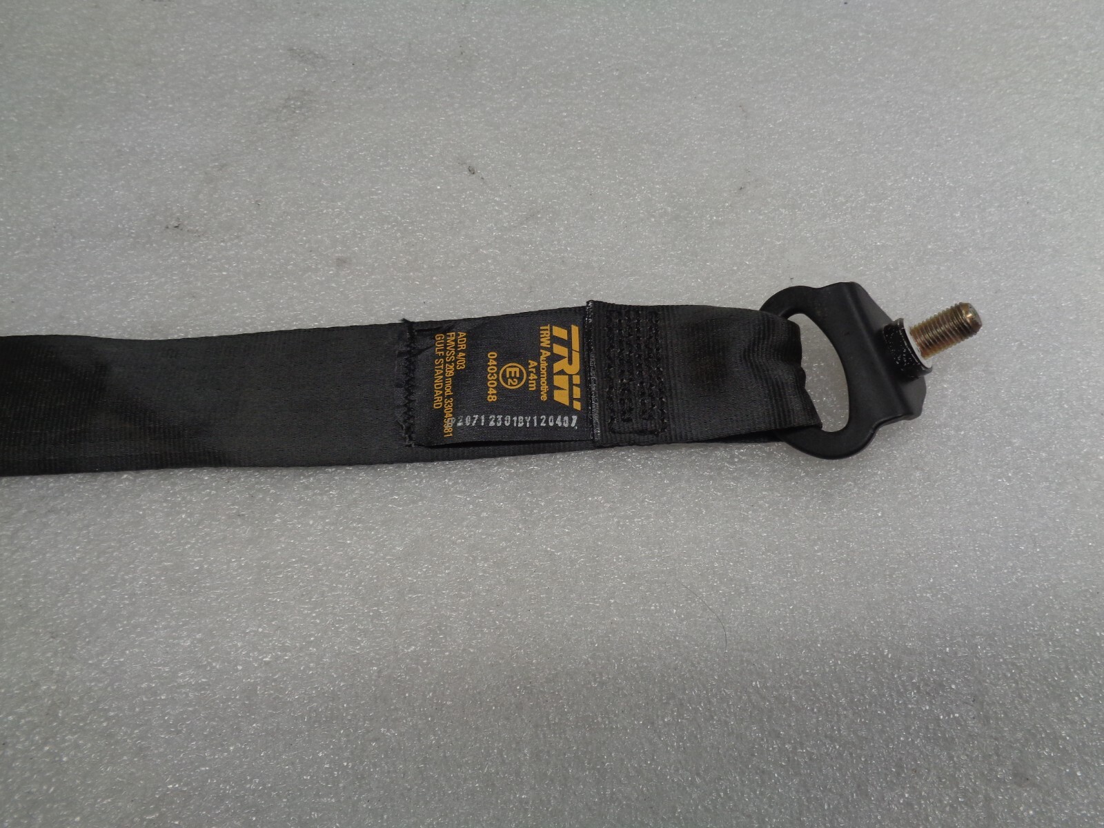 Maserati Quattroporte REAR Seat belt