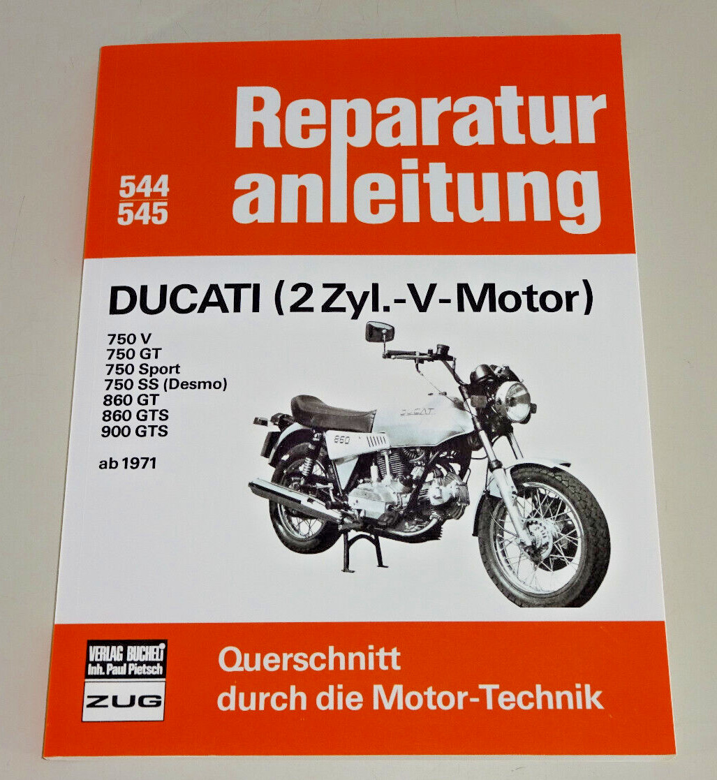 Repair Manual Ducati 750 / 860 / 900 - Crankshaft - From Year 1971