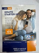 AldiTALK Starter Set Starterset 10 EURO Guthaben NEU