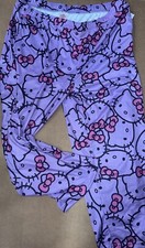 Sanrio Hello Kitty Friends PURPLE PAJAMA PANTS SIZE 2X NEW