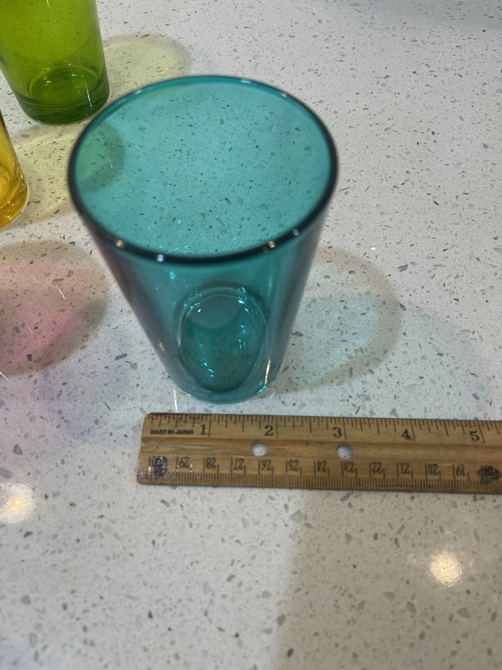 (5) Vintage Colorful Glasses eBay