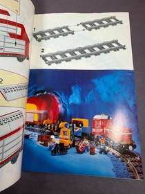 LEGO Train Railroad 4563 Instruction Manual Vintage 1991 Booklet