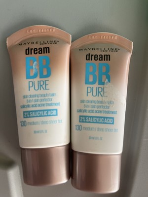 Maybelline Dream Pure 8 in 1 Skin Perfector BB Cream 130 Medium Deep Sheer Tint