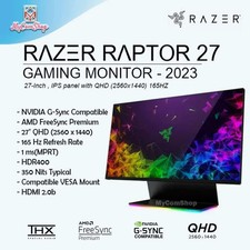 Razer Raptor 27 inch Widescreen 1440P Gaming Monitor for sale