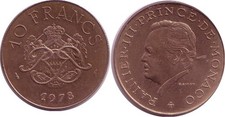 Monaco 10 Francs 1950 m-538.2