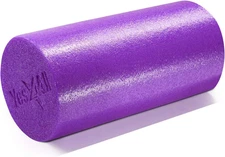 Yes4All Medium Firm round PE Foam Roller 12, 18, 24, 36 Inches for Pilates, Yoga