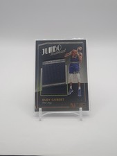 Rudy Gobert 2018-19 Noir Jumbo Materials Prime Patch /8