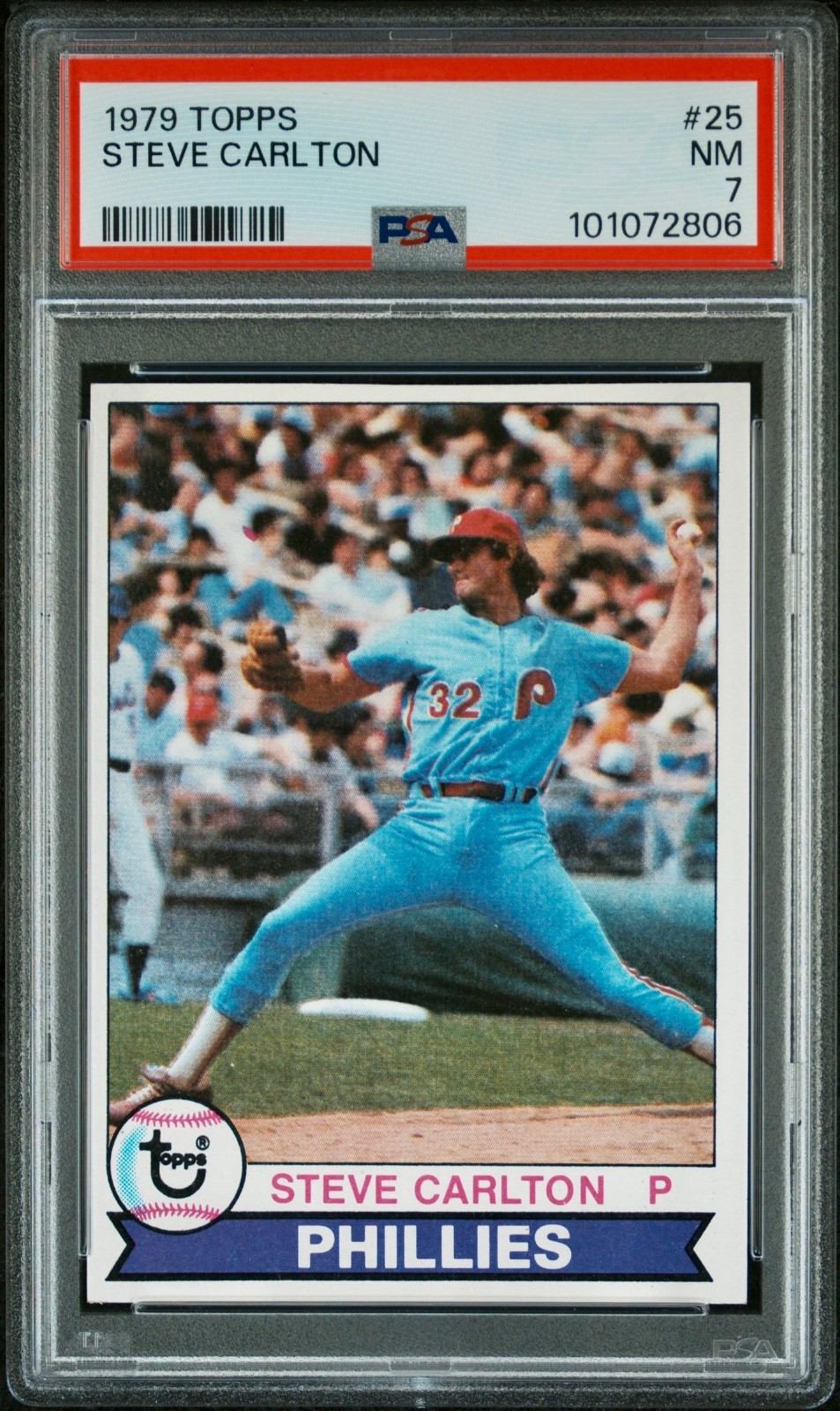 🔥 1979 Topps - STEVE CARLTON #25 - PSA 7!!
