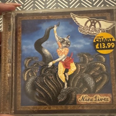 Aerosmith Nine Lives CD Album (1998) with 15 Tracks