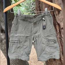 REI Co-op Kids Green Hiking Shorts Size 6