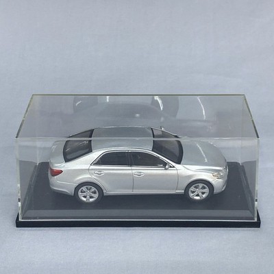 Mini Car Toyota Mark X 2010 Silver 1/43 Scale Box Diecast vol 189