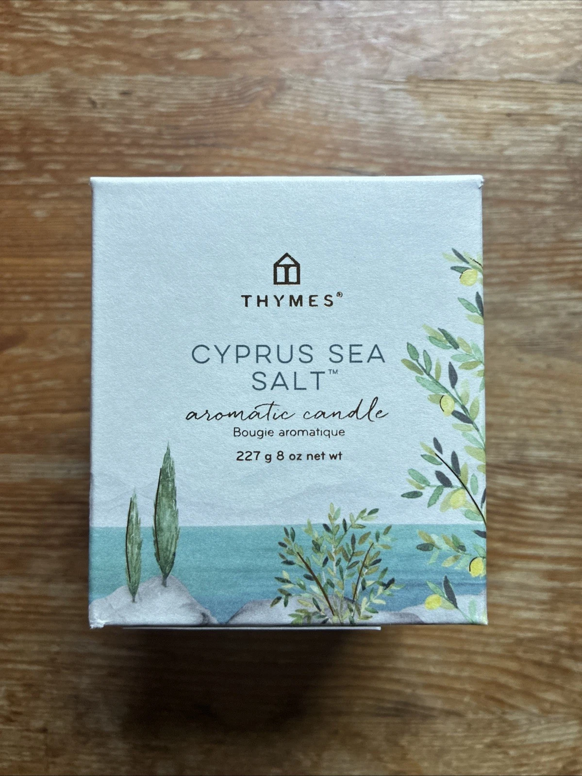 THYMES CYPRUS SEA SALT 8 oz New With Box Fast Free shipping
