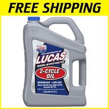 Universal Fit Semi-Synthetic 2-Cycle Oil - 1 Gallon for Optimal Engine Life