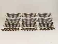 LGB 1100 G Scale r600mm Curved Brass Track 12 pieces LN 13297