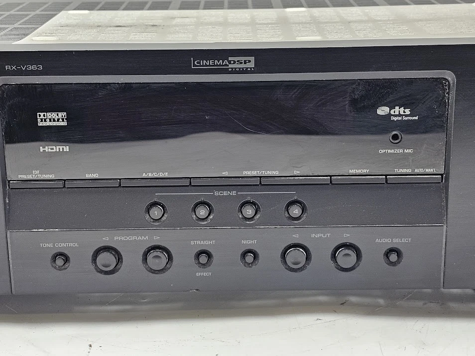 Yamaha RX-V363 AV Receiver - For Parts, Cosmetic Wear - Image 4 of 4