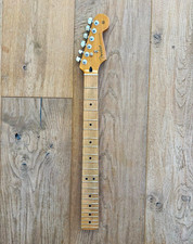 Fender Stratocaster Neck With Fender Locking Tuners.