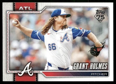 Grant Holmes 2026 Topps #182 Atlanta Braves