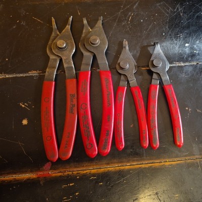 Blue-Point Snap Ring Pliers Set x4 USA