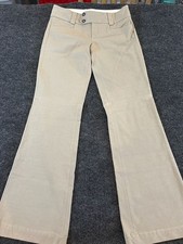 Banana Republic The Sloan Fit Stretch Women's Khaki Tan Dress Pants Size 2