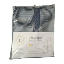 NEW Burts Bees Baby Beekeeper Wearable Blanket Organic Cotton Sz LG 12-18M Soft