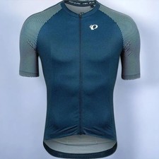 Image of Pearl Izumi Men's Interval Jersey Navy / White Bevel