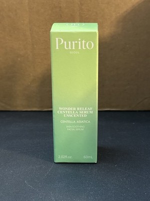 PURITO Wonder Releaf Centella Serum Unscented 2.02oz Exp 04/28- New