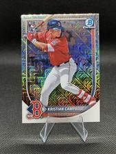 2025 Bowman Chrome - Kristian Campbell #58 Mega Box Mojo Refractor (RC)