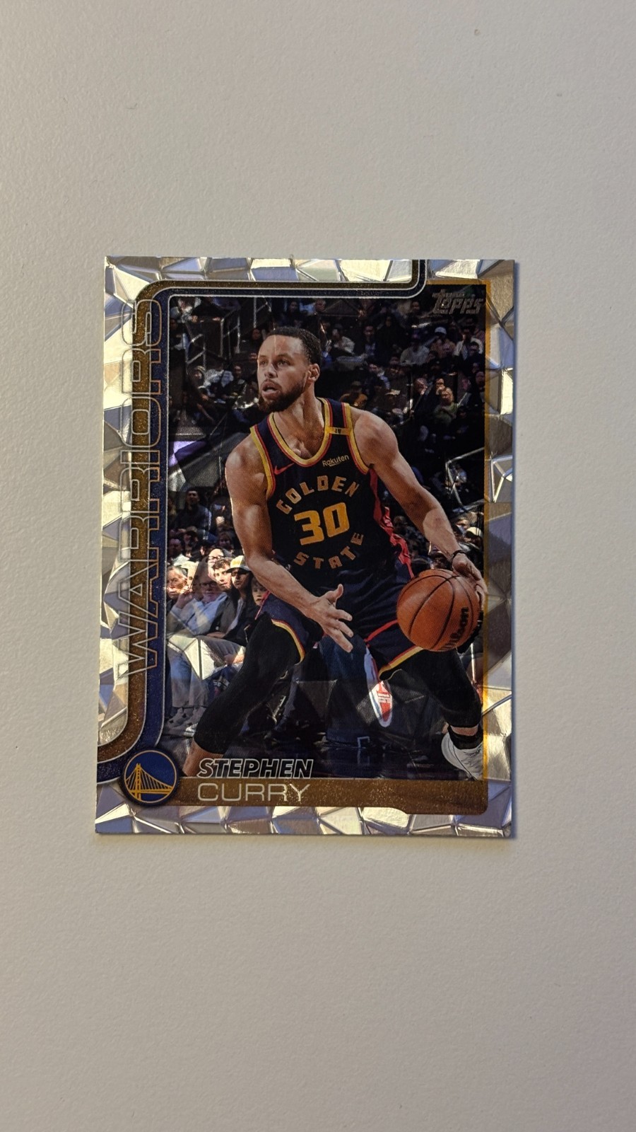 2025-26 Topps Basketball Diamante Foil Steph Curry #135 - Warriors