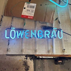 Lowenbrau Beer Sign | eBay