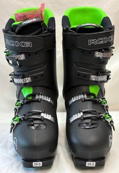 SALOMON Scarpone da sci da neve Roxa uomo R Fit 100 nero verde taglia 29 5 NUOVO