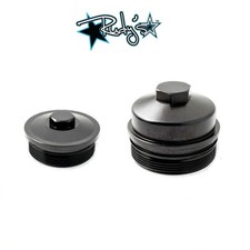 Rudys Billet Aluminum Oil Fuel Filter Caps For 03-07 Ford 6.0l Powerstroke Rudys Billet Aluminum Oil Fuel Filter Caps For 03-07 Ford 6.0l Powerstroke