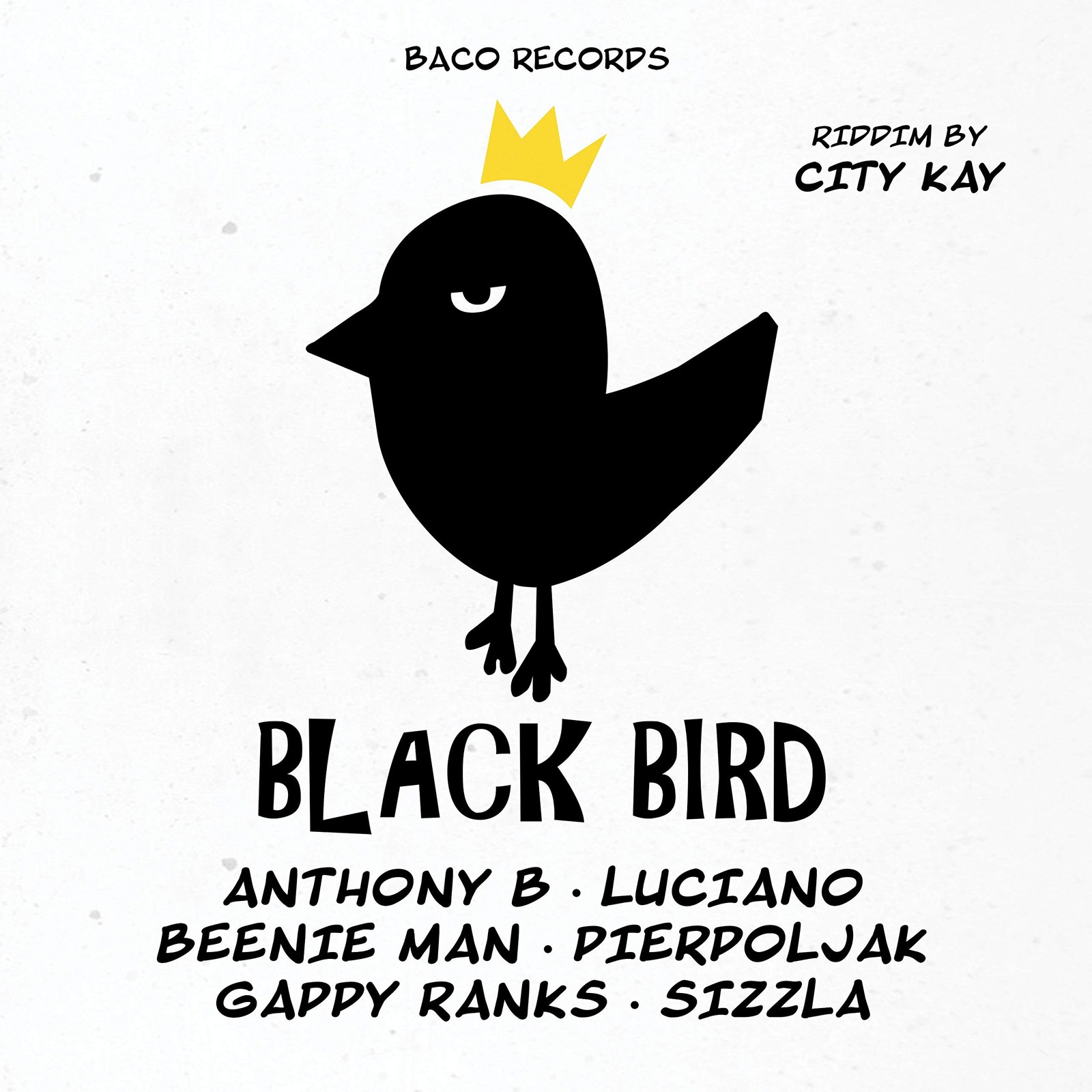 City Kay Pres. Различные риддимы Black Bird (Лимитированная версия) (Винил) (ИМПОРТ ИЗ Великобритании)