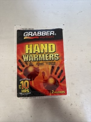 MINT CONDITION Grabber Warmers 10 Hours HAND Warmers