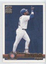 2000 Pacific Paramount Gold Sammy Sosa #49 0b5