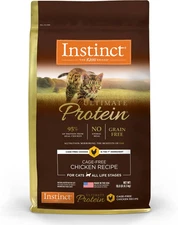 Instinct Ultimate Protein Cage-Free Chicken Recipe Grain-Free Dry Cat Food, 10lb