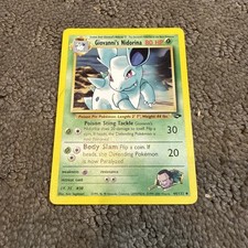 GIOVANNI'S NIDORINA 44/132 GYM CHALLENGE Unlimited Uncommon Pokemon on eBay