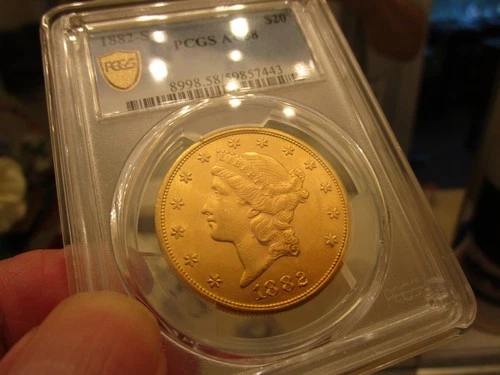 1882-S Liberty Double Eagle — photo from the most recent tracked eBay sale