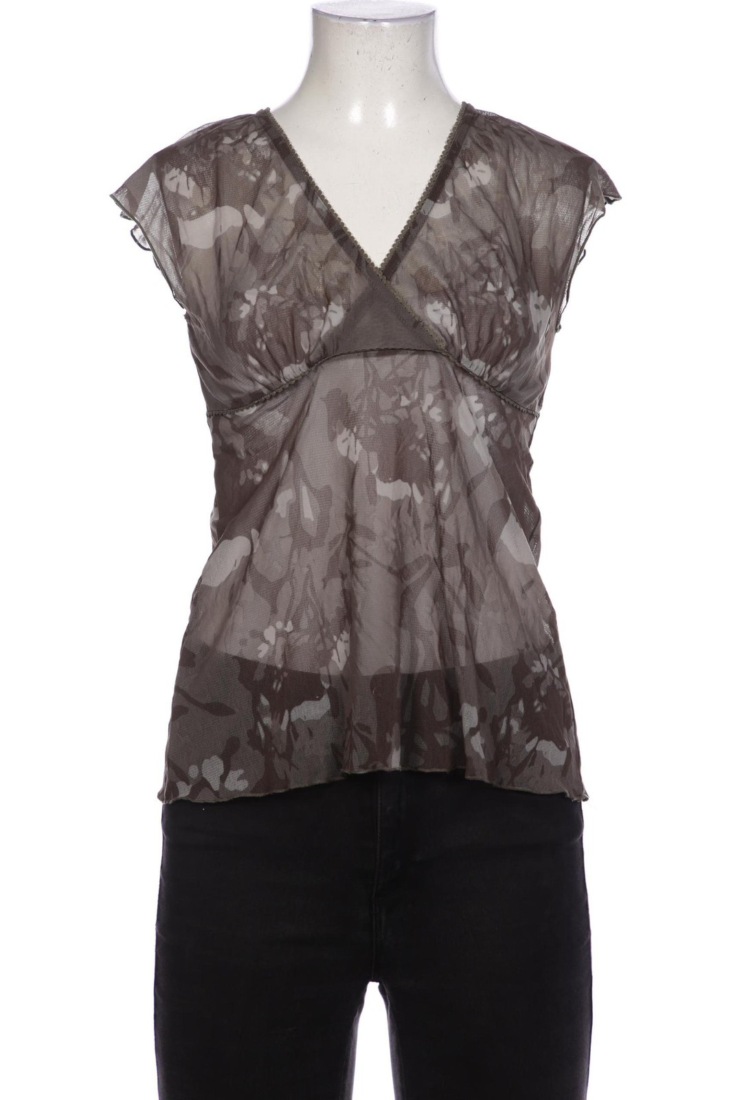 edc by Esprit Bluse Damen Oberteil Hemd Hemdbluse Gr. S Grün #5jbgrfx