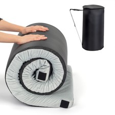 75 x 30in Portable Memory Foam Camping Mattress Roll Up Pad Floor Mat with Bag