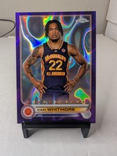 2022 Topps Chrome McDonald's All American - Cam Whitmore Purple Lava 240/299