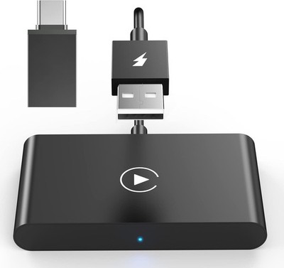 Wireless CarPlay Adapter for iPhone Convert Wired to Wireless Plug and Play