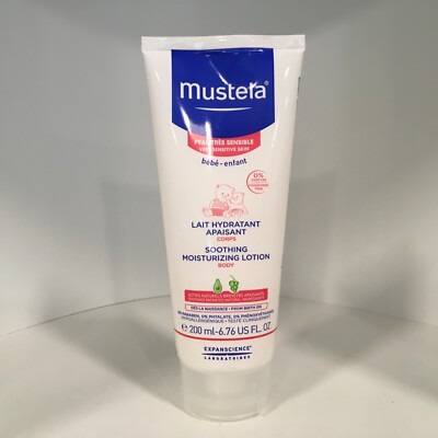 mustela soothing moisturizing lotion 200ml
