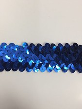 10 yards sequin elastic trim 1 1/8 inch 3 cm wide
