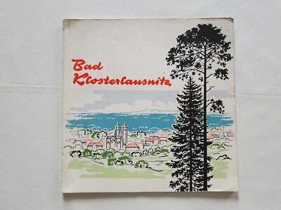 Bad Klosterlausnitz Thüringer Holzland Kurprospekt mit Wanderführer - Bild 1 von 4