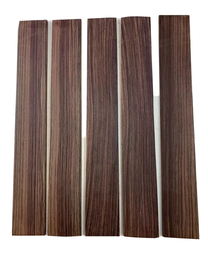 5 Pcs, East Indian Rosewood Guitar 21x 2x 1/4 Fingerboard Blank- Free Shipping - Image 2 of 4